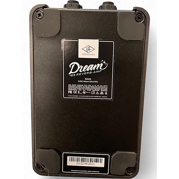 Used Universal Audio UAFX Dream '65 Reverb Amp Guitar Preamp