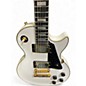 Used Epiphone Les Paul Custom Polar White Solid Body Electric Guitar