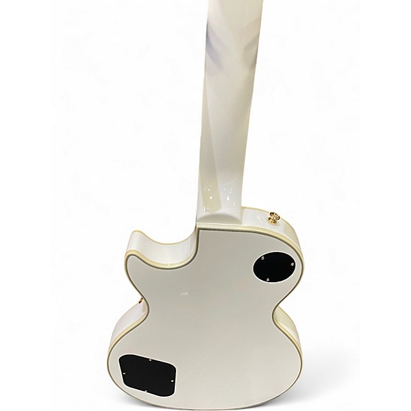 Used Epiphone Les Paul Custom Polar White Solid Body Electric Guitar