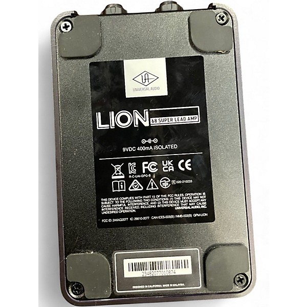 Used Universal Audio Lion 68 Super Lead Pedal