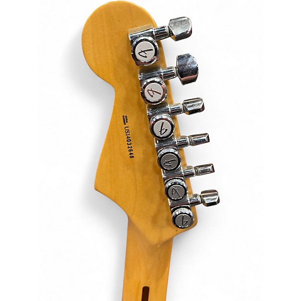 Used Fender American Deluxe Stratocaster Plus HSS Natural Solid Body Electric Guitar