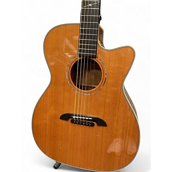 Used Alvarez WY1 Yairi Stage OM/Folk Vintage Natural Acoustic Electric Guitar
