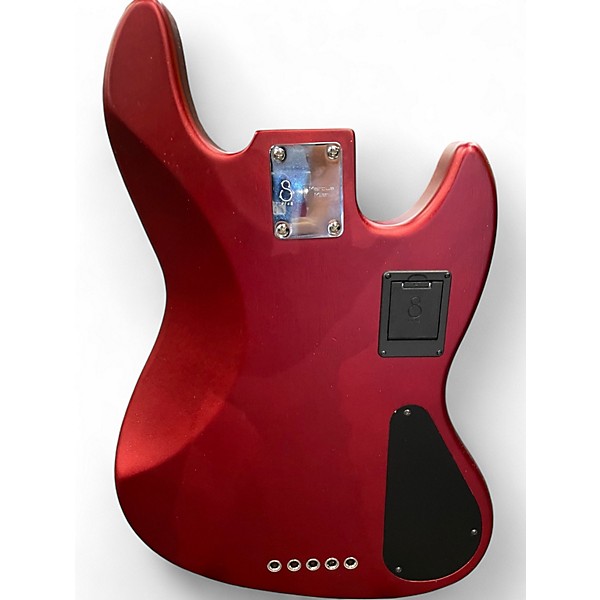 Used Sire MARCUS MILLER V6 LEFT HANDED Crimson Red Trans Electric Bass Guitar