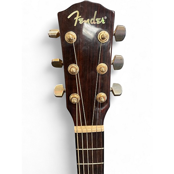 Used Fender CD220SCE Natural Acoustic Electric Guitar