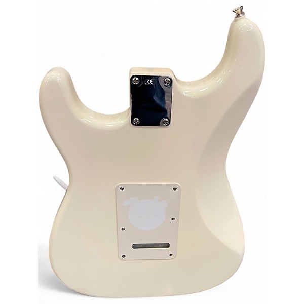 Used Fender Standard Stratocaster White Solid Body Electric Guitar