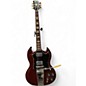 Vintage 1960s Gibson SG Standard CHERRY Solid Body Electric Guitar thumbnail