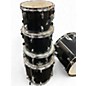 Used Ludwig 5 Piece BACKBEAT 5 PIECE Black Drum Kit