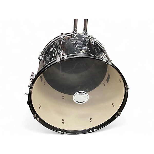 Used Ludwig 5 Piece BACKBEAT 5 PIECE Black Drum Kit