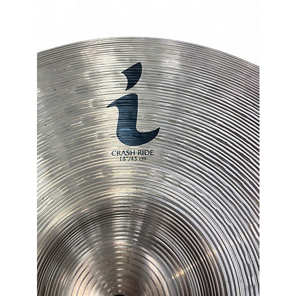 Used Zildjian 18in i 18" CRASH RIDE Cymbal