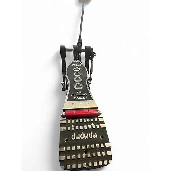 Used DW 6000 Series Nylon Strap Single Single Bass Drum Pedal