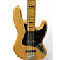 Used Squier Classic Vibe 70s Jazz Bass Natural Electric Bass Guitar