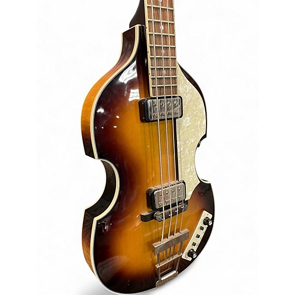 Used Hofner Contemporary Series 500/1 Tobacco Sunburst Electric Bass Guitar