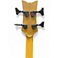 Used Schecter Guitar Research Stiletto Extreme 4 String Crimson Red Burst Electric Bass Guitar