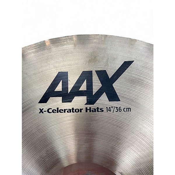 Used SABIAN 14in AAX X Celerator Hi Hat Bottom Cymbal