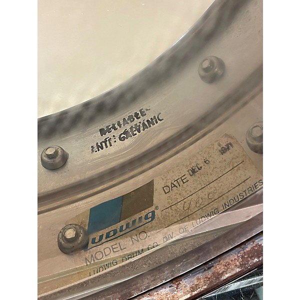Vintage 1971 Ludwig 14in No. 400 Superphonic Snare Steel Drum