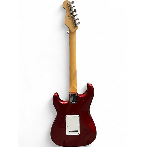 Used Fender Standard Stratocaster Candy Apple Red Solid Body Electric Guitar