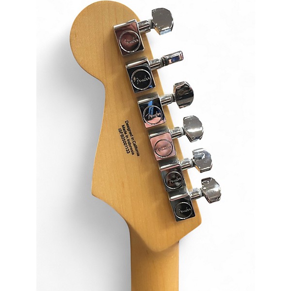 Used Fender Standard Stratocaster Candy Apple Red Solid Body Electric Guitar