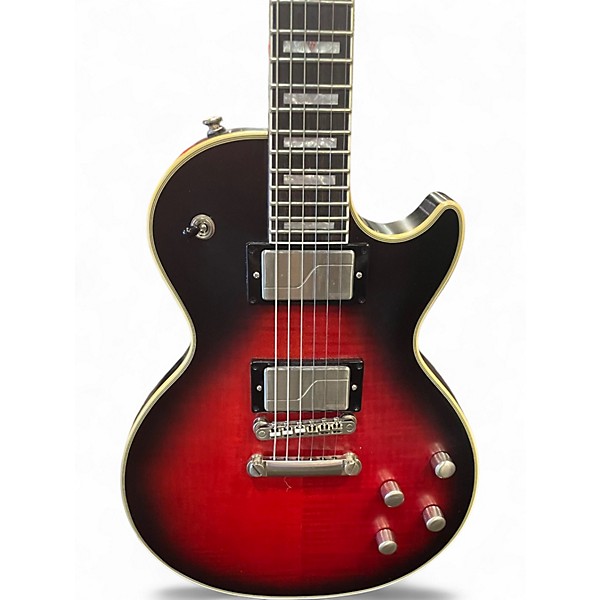 Used Epiphone LES PAUL PROPHECY RED TIGER Solid Body Electric Guitar