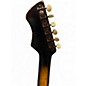 Vintage 1960s Silvertone Silouette sunburst Solid Body Electric Guitar