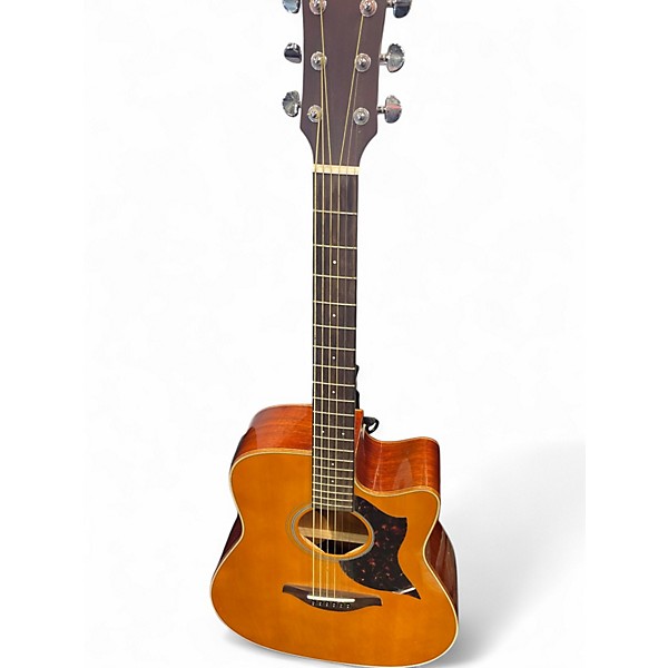 Used 2023 Yamaha A1M Natural Acoustic Electric Guitar