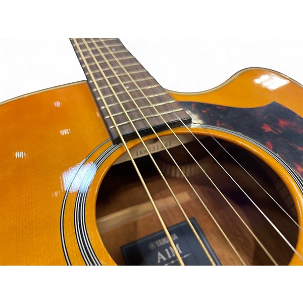 Used 2023 Yamaha A1M Natural Acoustic Electric Guitar