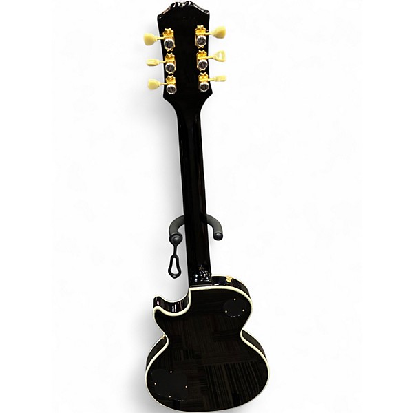 Used Epiphone Les Paul Custom BLACK Solid Body Electric Guitar
