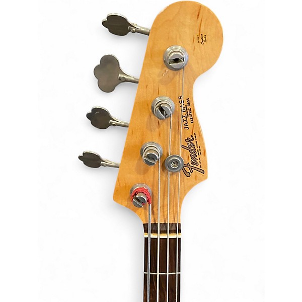 Vintage 1999 Fender 62 REISSUE JAZZ BASS 2 Color Sunburst Electric Bass Guitar