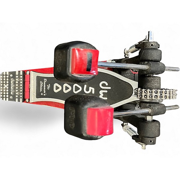 Used DW 5000 Series Double Double Bass Drum Pedal
