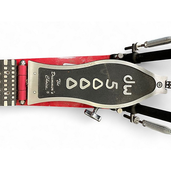 Used DW 5000 Series Double Double Bass Drum Pedal