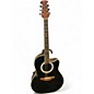 Used Ovation 1527 BLACK Acoustic Electric Guitar thumbnail