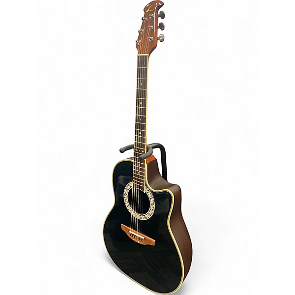Used Ovation 1527 BLACK Acoustic Electric Guitar