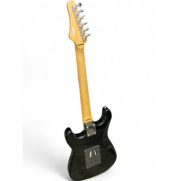 Used Washburn Shadow Series balck Solid Body Electric Guitar