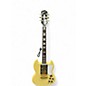 Used Epiphone Les Paul Custom SG Alpine White Solid Body Electric Guitar thumbnail