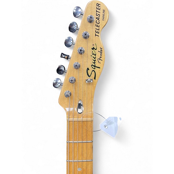 Used Squier Classic Vibe 70s Thinline Telecaster Natural Hollow Body Electric Guitar