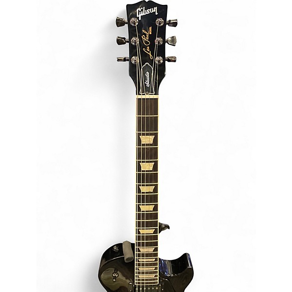 Used Gibson Les Paul Studio Black Solid Body Electric Guitar