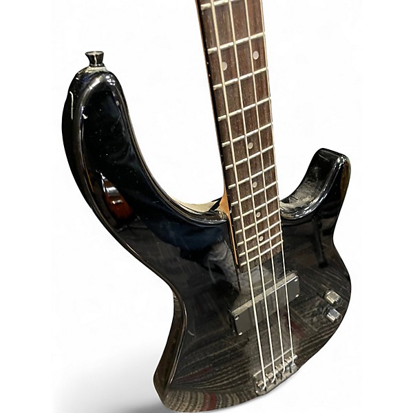 Used Dean Edge 09 4 String Black Electric Bass Guitar