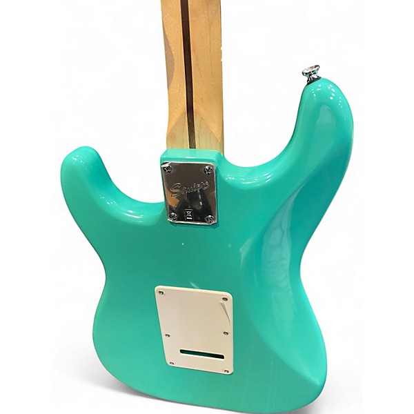 Used Squier Bullet Stratocaster Seafoam Green Solid Body Electric Guitar