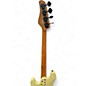 Used Schecter Guitar Research J-4 NIKKI SIX WORN IVORY Electric Bass Guitar
