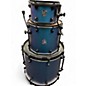 Used SJC Drums 3 Piece Pathfinder Blue Drum Kit thumbnail