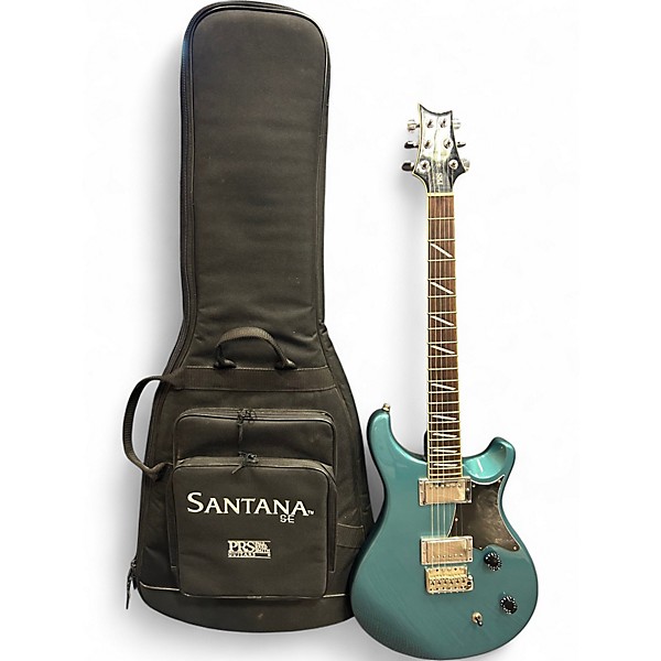 Used PRS Carlos Santana Signature SE Blue Solid Body Electric Guitar