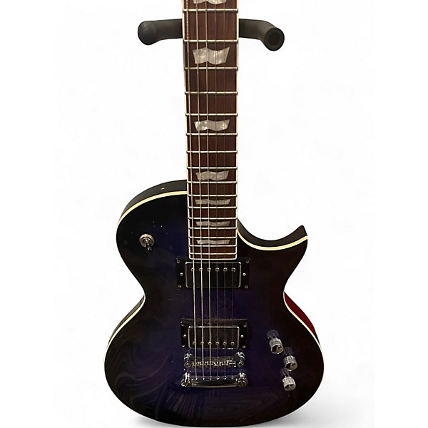 Used ESP LTD EC256 Trans Purple Solid Body Electric Guitar