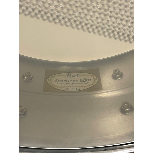 Used Pearl 14X5.5 Sensitone Elite Custom Alloy Aluminum Aluminum Drum