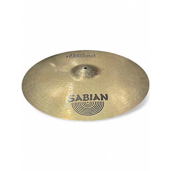 Used SABIAN 21in HH Raw Bell Dry Ride Brilliant Cymbal