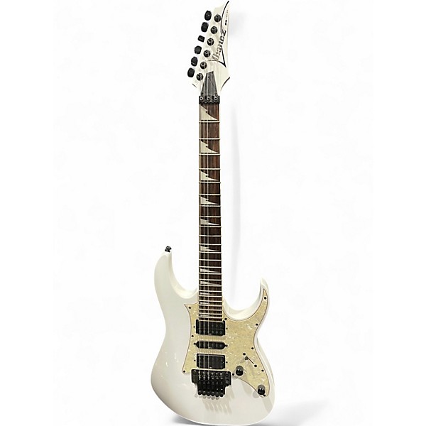 Used Ibanez RG350DX RG Series Classic White Solid Body Electric Guitar
