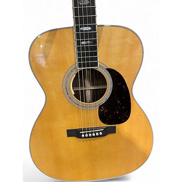 Used Martin J40 Natural Acoustic Electric Guitar