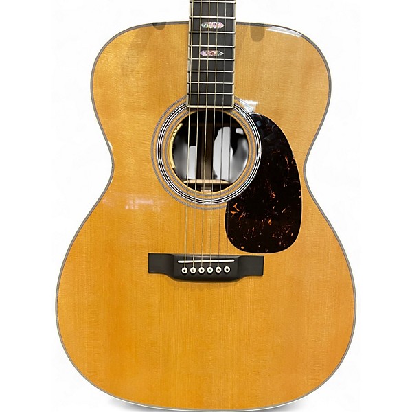 Used Martin J40 Natural Acoustic Electric Guitar