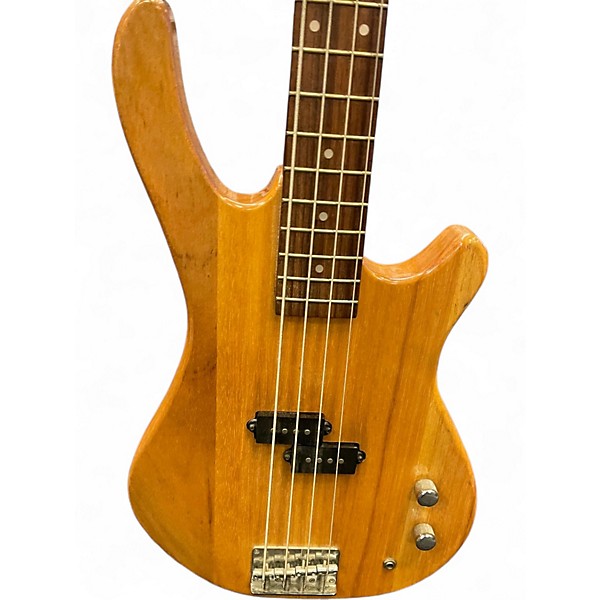Used Samick FB15 Natural Electric Bass Guitar