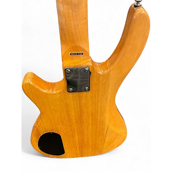 Used Samick FB15 Natural Electric Bass Guitar