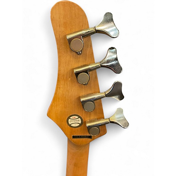 Used Samick FB15 Natural Electric Bass Guitar