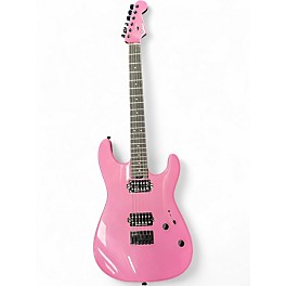 Used Charvel Pro Mod PLUS San Dimas HH HT E PLATINUM PINK Solid Body Electric Guitar